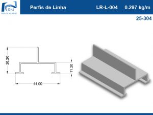 Imagem do PERFIL ALUMINIO LR L 004