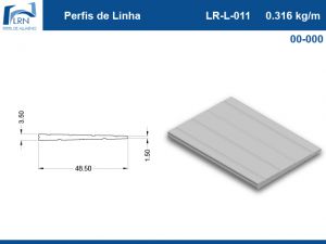 Imagem do PERFIL ALUMINIO LR L 011