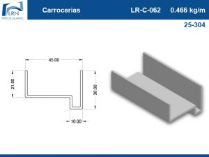 Imagem do PERFIL ALUMINIO LR C 062