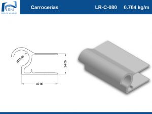 Imagem do PERFIL ALUMINIO LR C 080